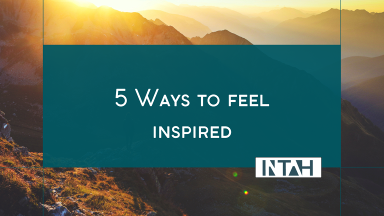 view from the top of a mountain for 5 Ways to feel inspired