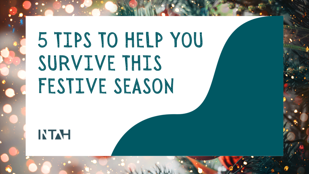 Image of Christmas lights for 5 Tips to help you survive this festive season