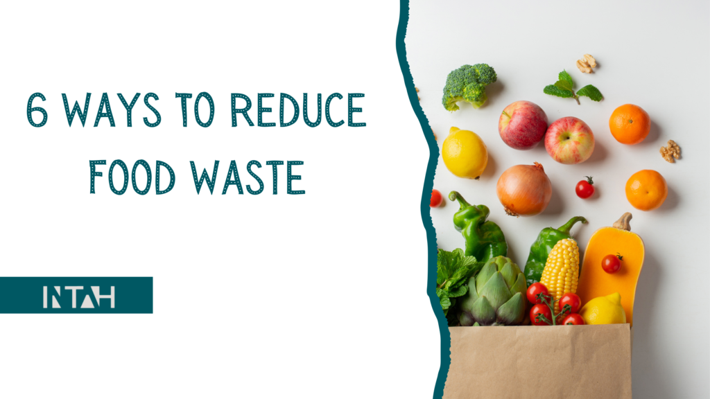 Bag of food spilled out for 6 Ways To Reduce Food Waste