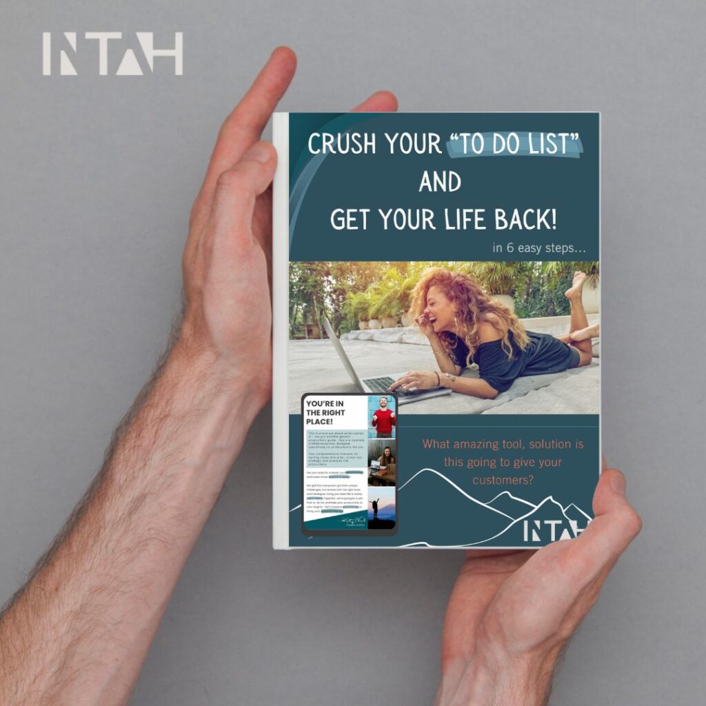 Ebook cover of Crush Your To do list and get your life back by InTah founder Kirsty Ward